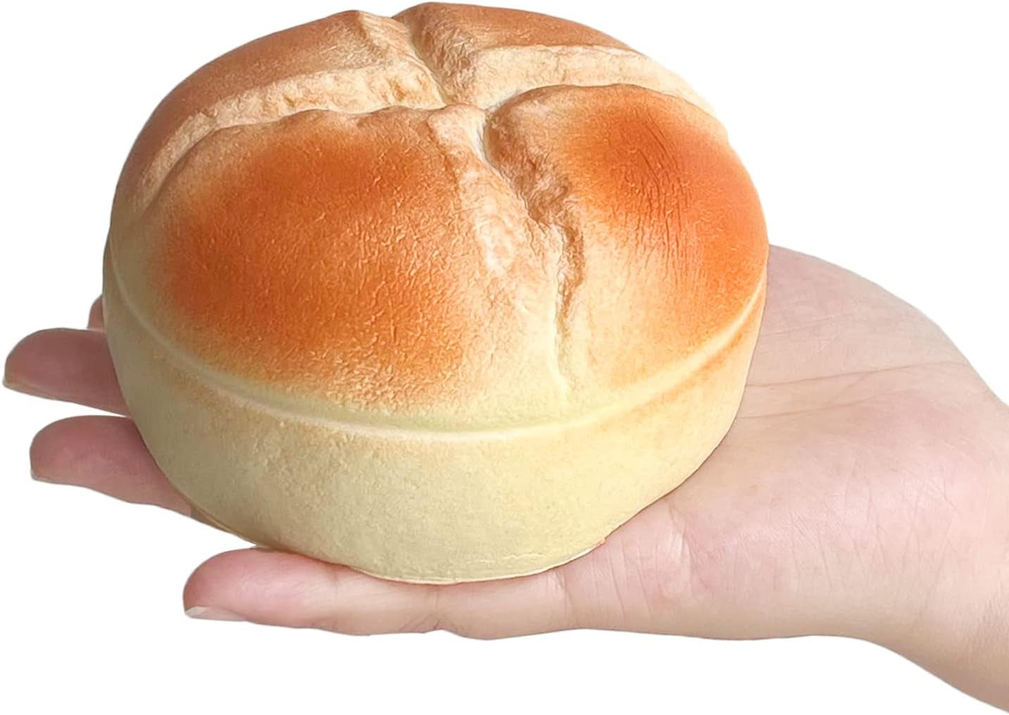 Bread Super Soft Slow Rising Squishies Toy for Kids Birthday Gift,Cute Stress Relief Simulation Lovely Squishys Scented Squishi Squeeze Toys (Yellow)