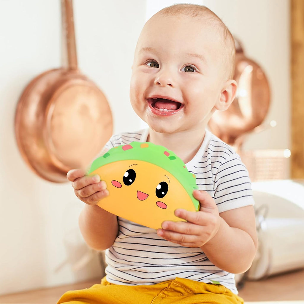 Squishies Taco Slow Rising Squishys Toy for Kids Soft Mexico Tacos Scented Stress Relief Realistic Food Cute Squeeze Squish Toy