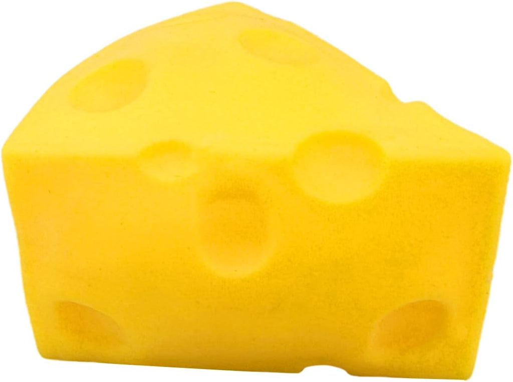 1 Pc Cheese Squishies Stress Relief Soft Novelty Toy Simulation Cheeses Food Squeeze Toy Birthday Gift (Cheese)