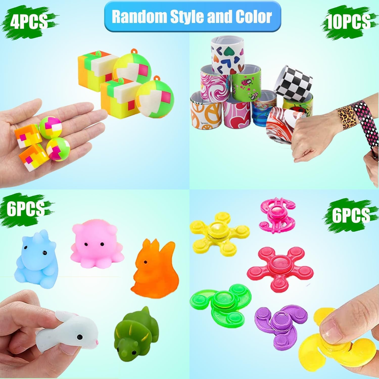 118 Pcs Fidget Toys for Kids, Stress Sensory Toys Pack Party Favors Kids Anxiety Autism ADHD, Treasure Box Classroom Prizes, Pinata Fillers Goodie Bags Stuffers Gift Bag
