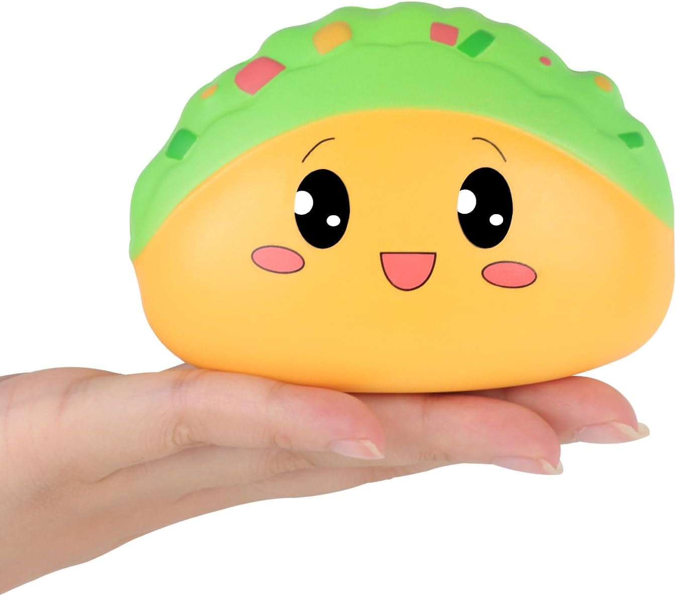 Squishies Taco Slow Rising Squishys Toy for Kids Soft Mexico Tacos Scented Stress Relief Realistic Food Cute Squeeze Squish Toy
