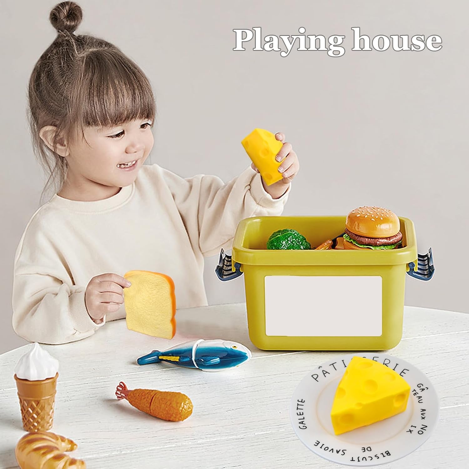 1 Pc Cheese Squishies Stress Relief Soft Novelty Toy Simulation Cheeses Food Squeeze Toy Birthday Gift (Cheese)