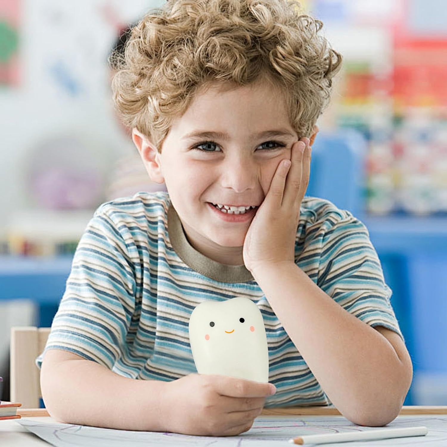 Tooth Squishies Squeeze Toy for Dental School Gifts - Fun and Effective Dental Toys & Gifts(1 Pc)
