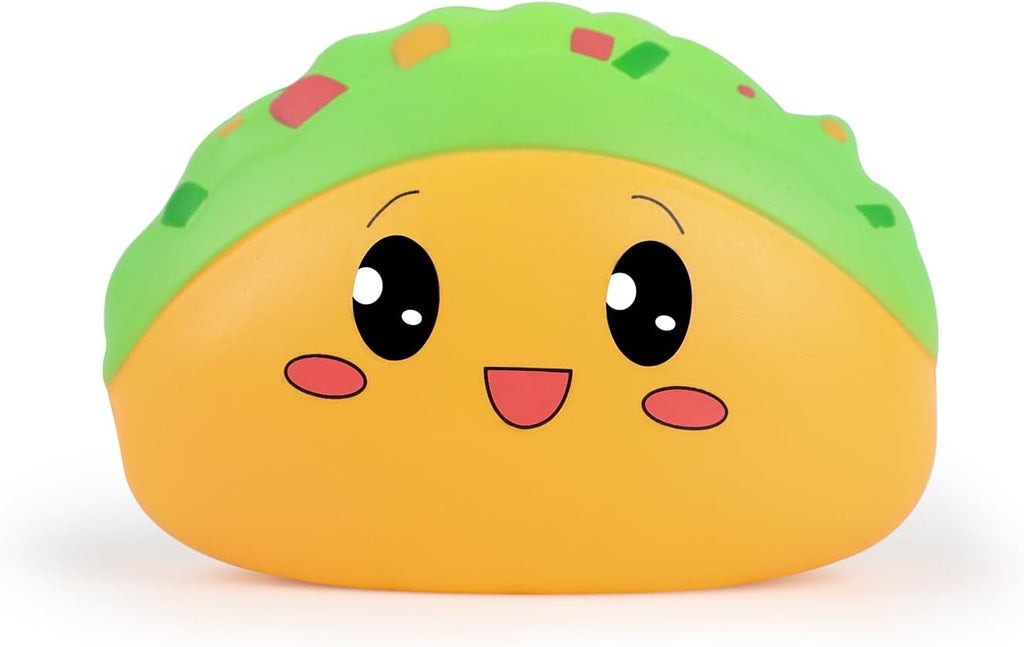 Squishies Taco Slow Rising Squishys Toy for Kids Soft Mexico Tacos Scented Stress Relief Realistic Food Cute Squeeze Squish Toy
