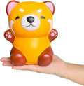 Cute Red Panda Slow Rising Squishies Toy,Raccoon Squishys Birthday Gift for Kids, Stress Relief Kawaii Squishie Squeeze Toys