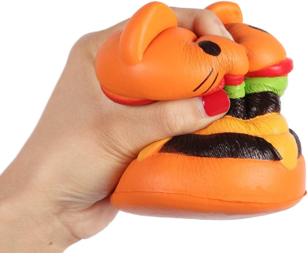 4.5" Squishies Jumbo Slow Rising Kawaii Squishie Cat Hamburger Bread Toy